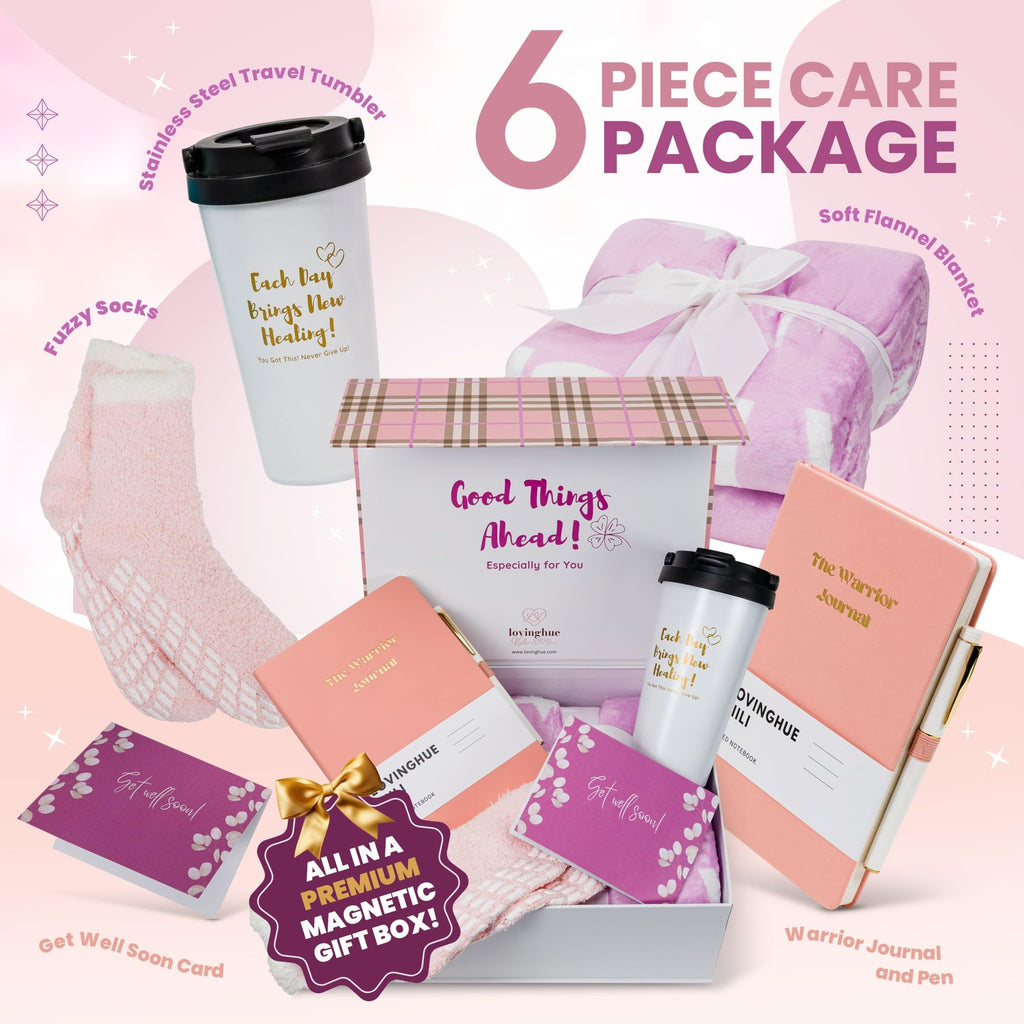Blanket Socks Journal Tumbler Care Package R6065