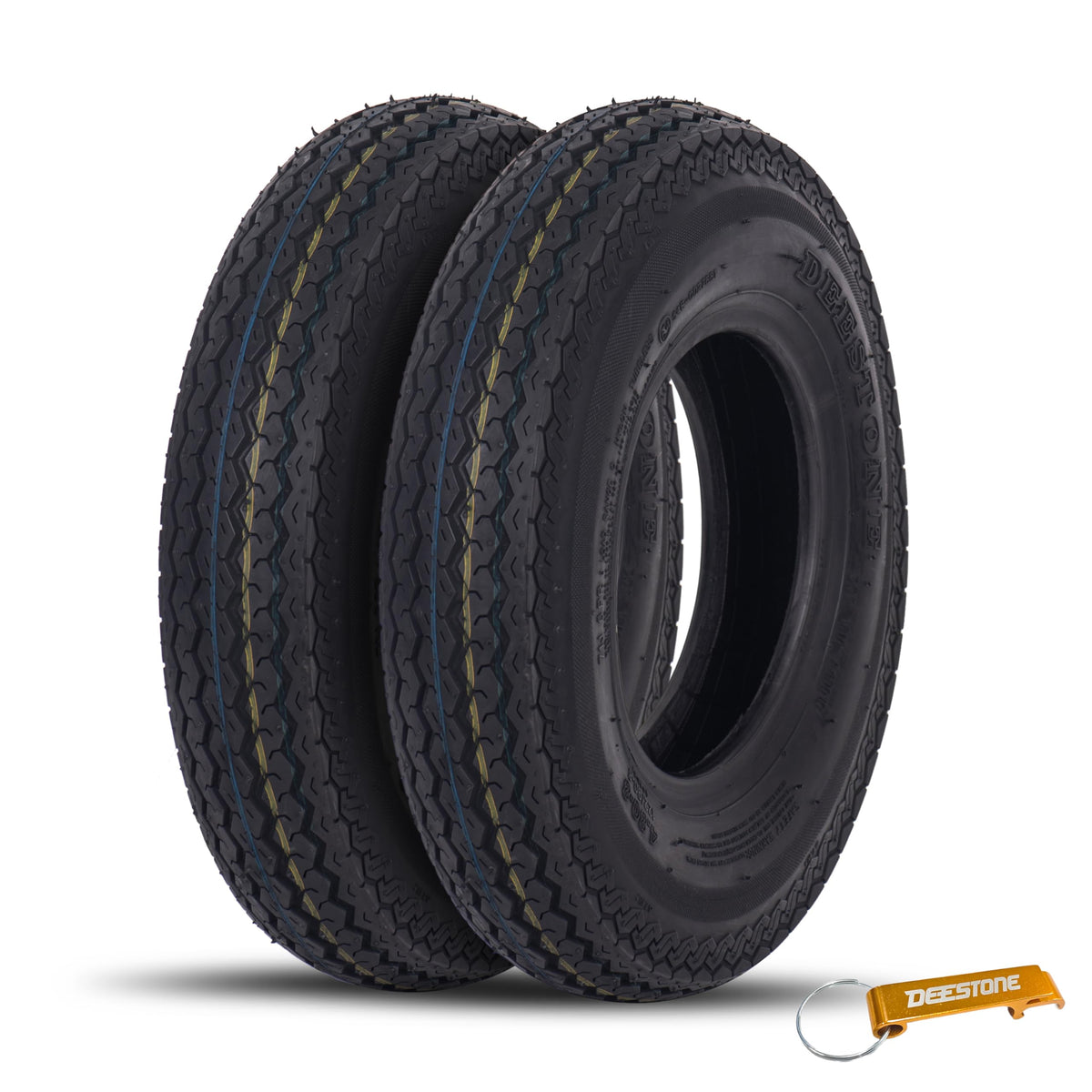 4.80-8 2 Tires 6 Ply Trailer D278645