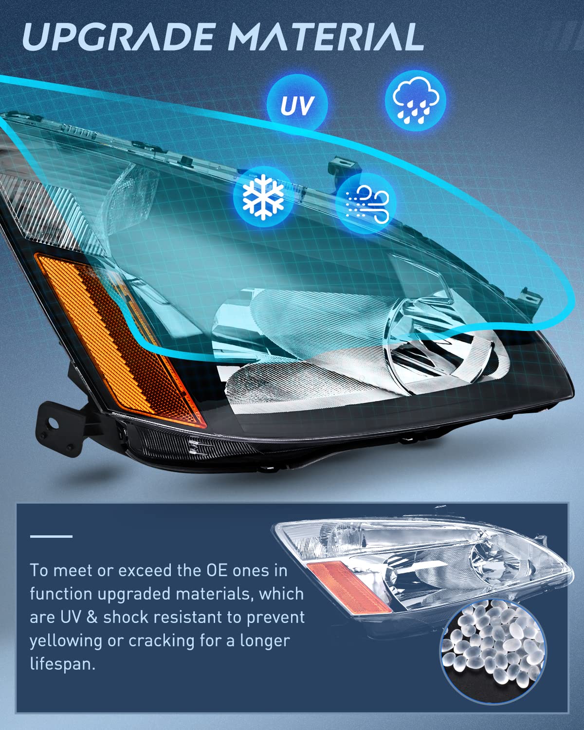 Headlight Assembly E3841