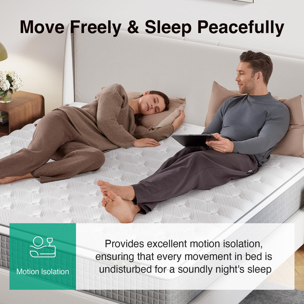 12 Inch Full Size Hybrid Gel Memory Foam Mattress C225890