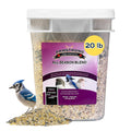 20 Pound Bird Seed Blend with Cut Corn, Wheat, Millet and Sunflower Seeds H52347