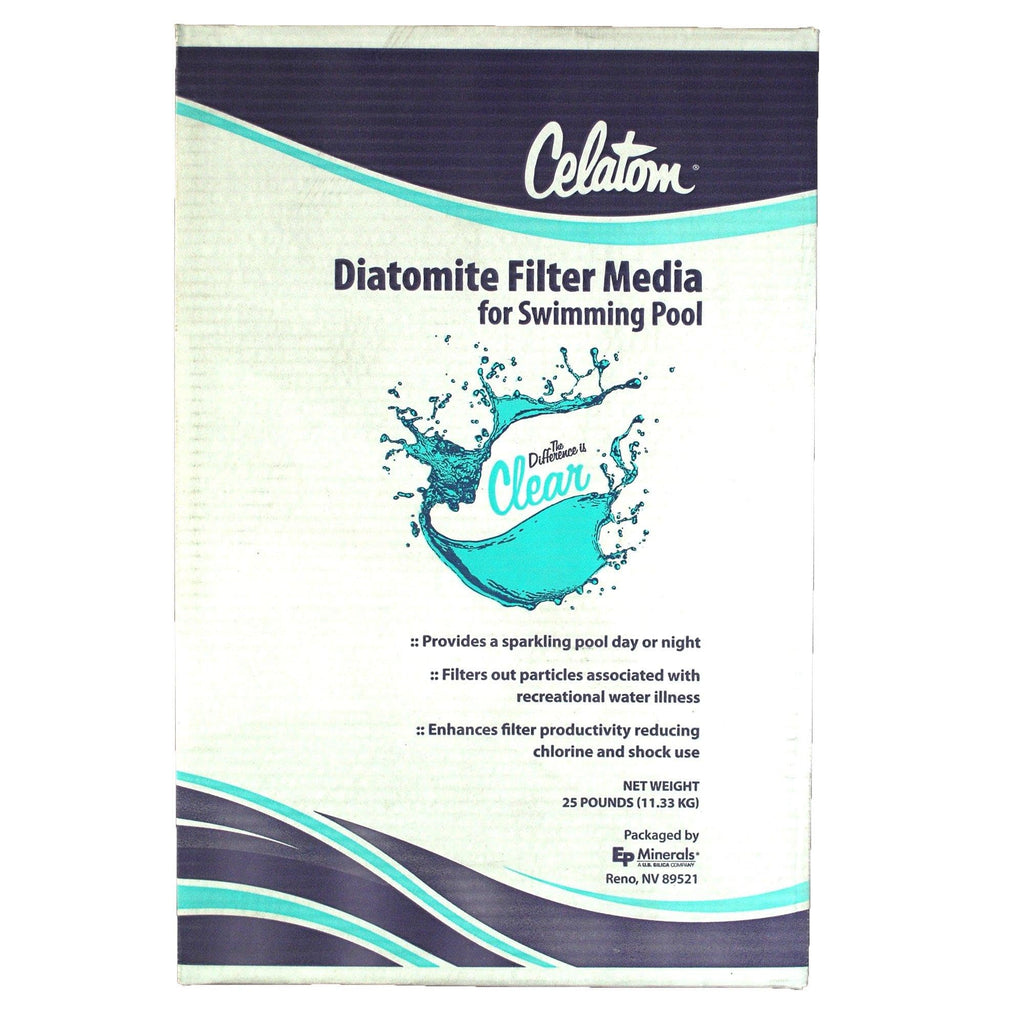 Diatomaceous Earth Pool Filter Aid 25 Pounds U188127