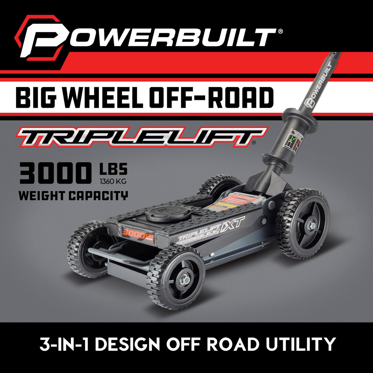 3 Ton Triple Lift Garage Jack P9924