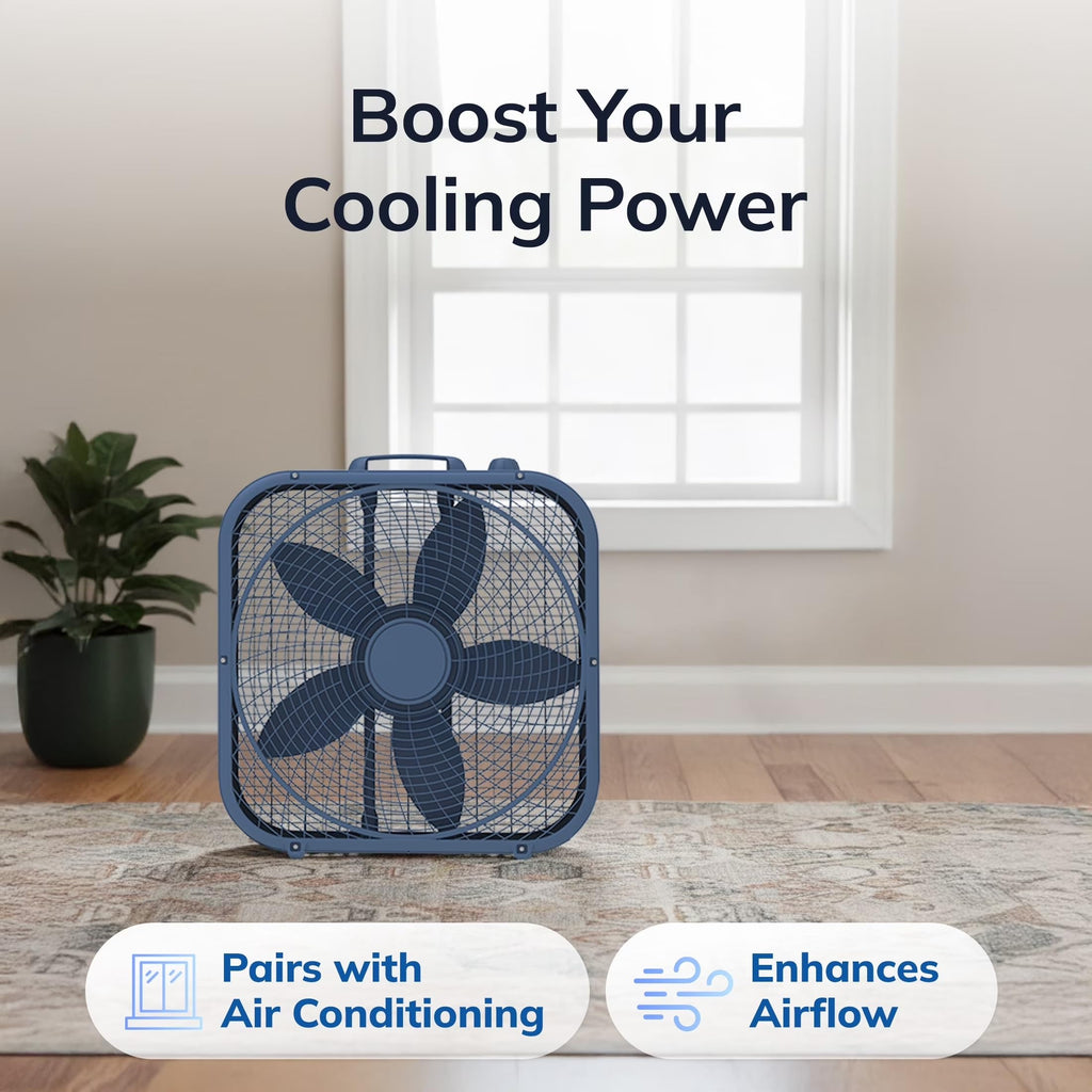 20" 3-Speed Box Fan G142