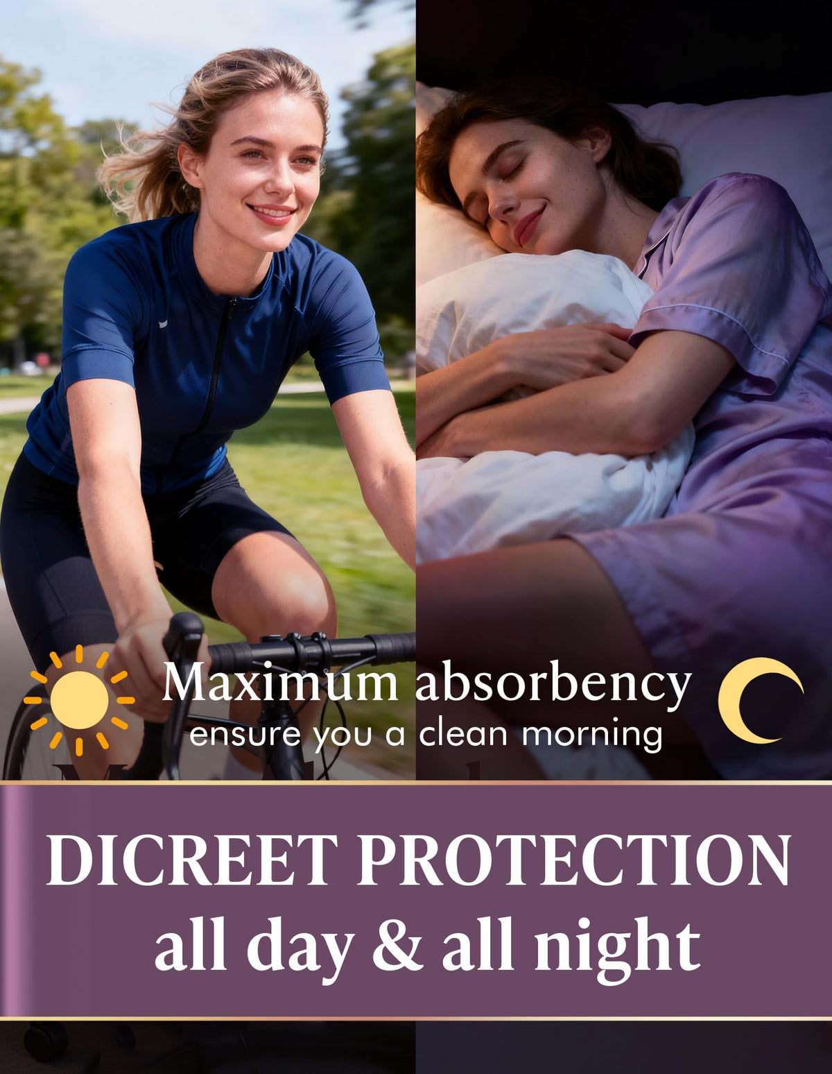 Washable Absorbency Urinary Incontinence Underwear for Women High Waist Leak Proof Panties 60ML, 3 Pack Beige White G548