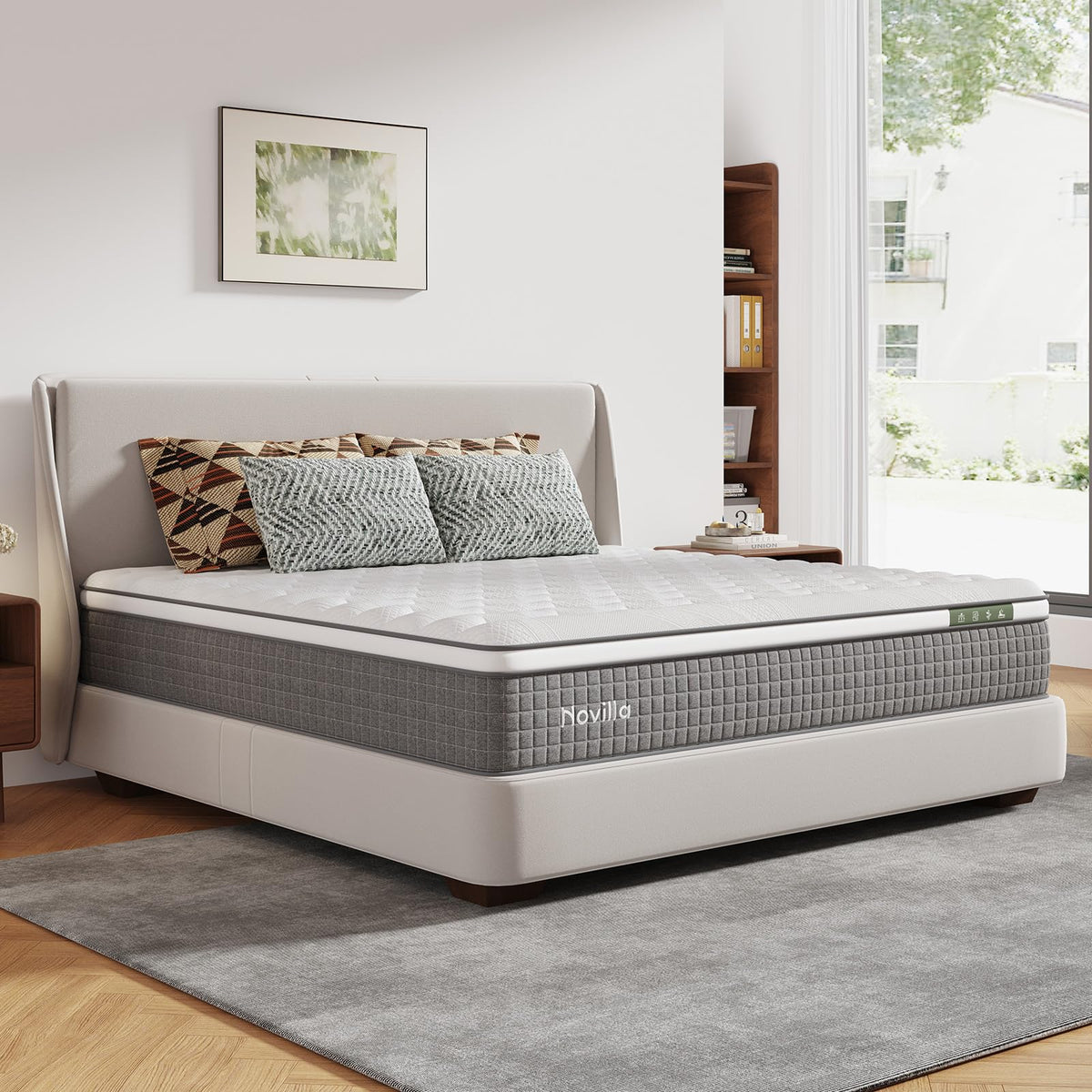 12 Inch Full Size Hybrid Gel Memory Foam Mattress C225890