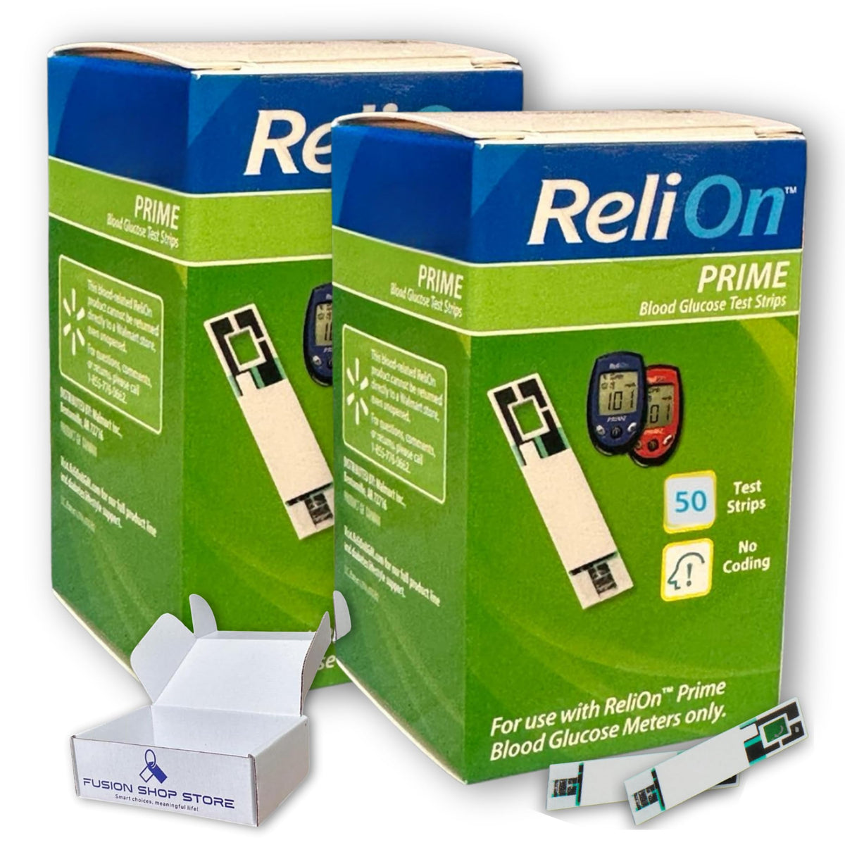 Blood Glucose Test Strips 50Ct W840801