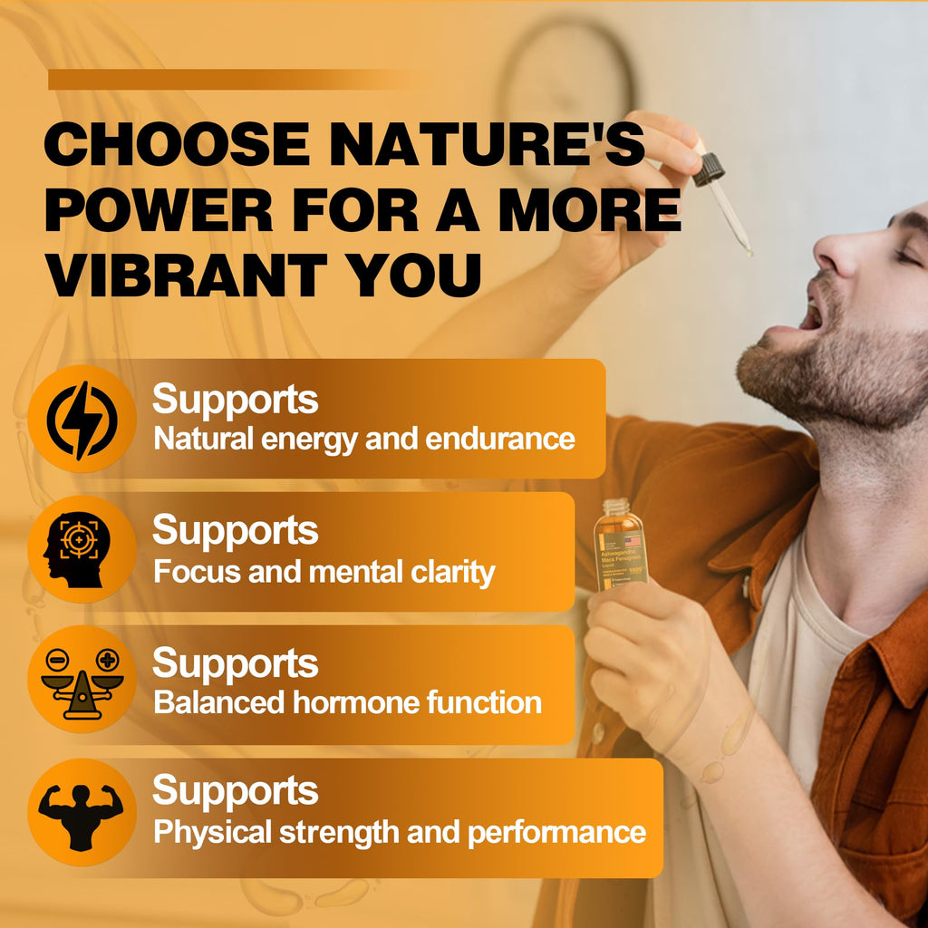 Maca Root Liquid Drops with Ashwagandha and Fenugreek R2700