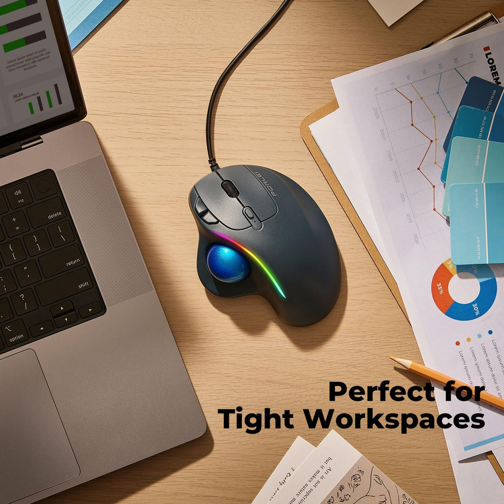 Ergonomic Trackball Mouse C1424