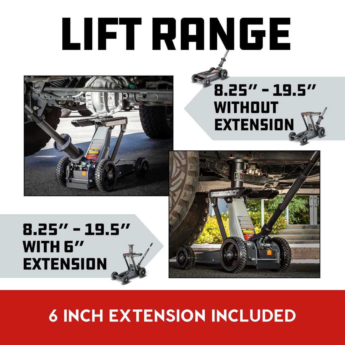 3 Ton Triple Lift Garage Jack P9924