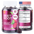 Beet Root Gummies with Tart Cherry, 60 Pcs U79246