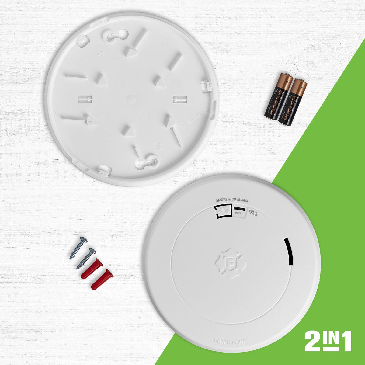 Battery Combination Smoke & Carbon Monoxide Alarm M804803