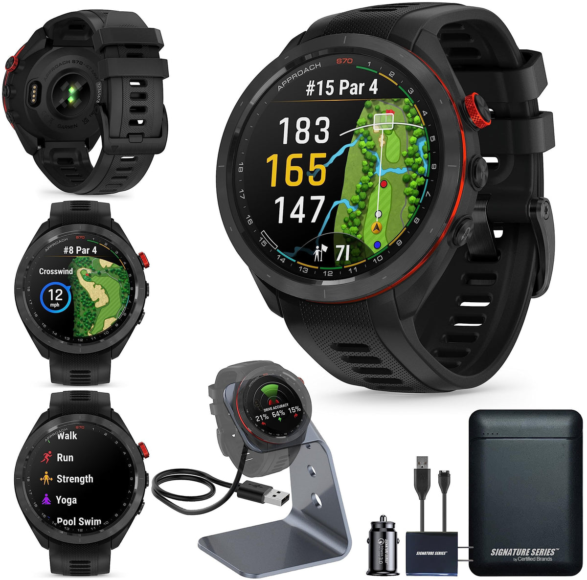 Golf Smartwatch with AMOLED Display H711881