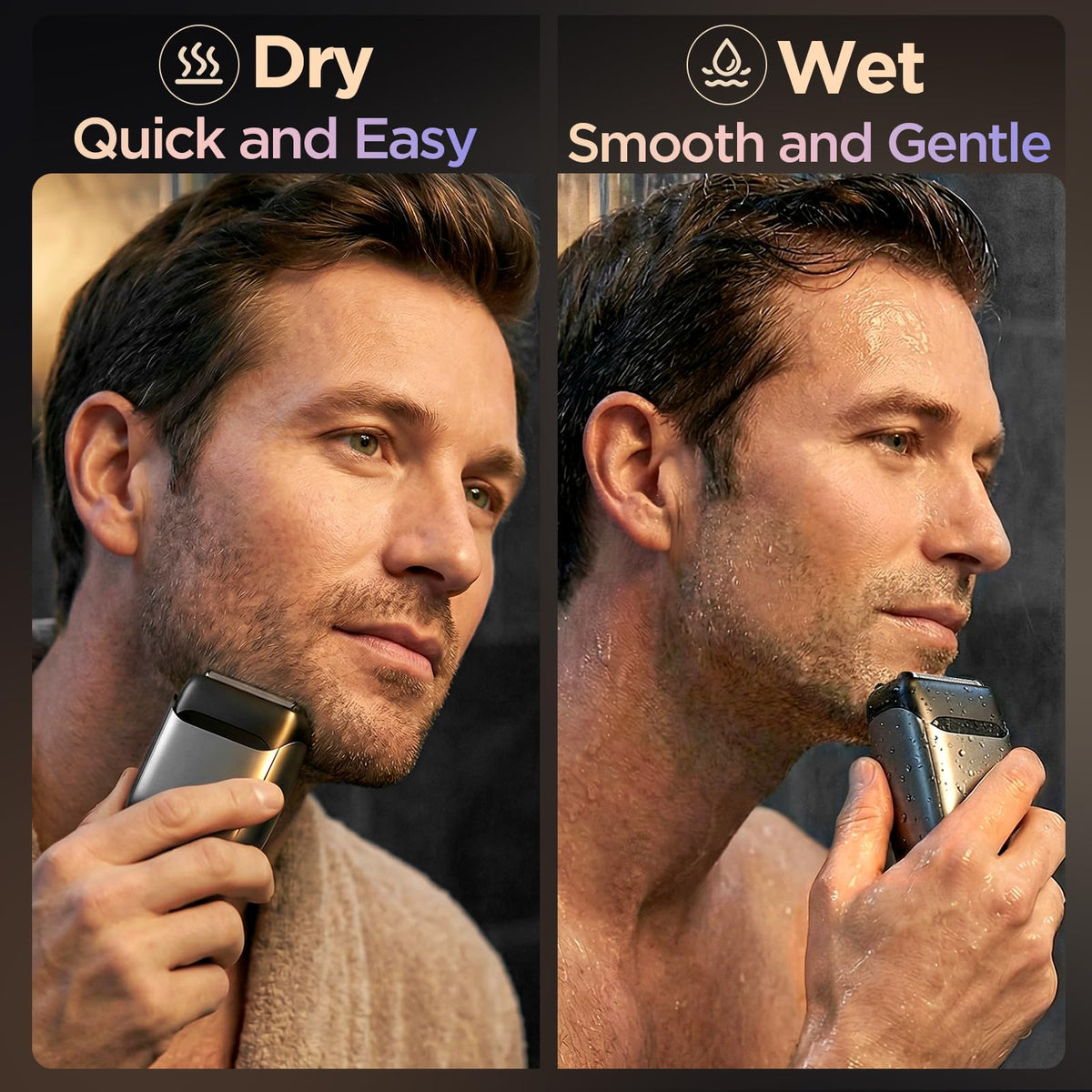 Portable Mini Electric Foil Shaver with Case E148465
