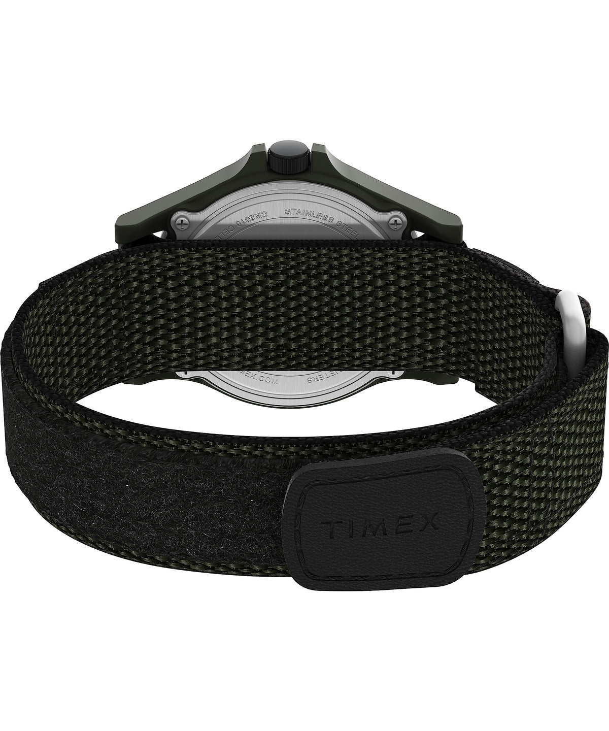 Black Fastwrap Cream Dial Green Case Watch R7340