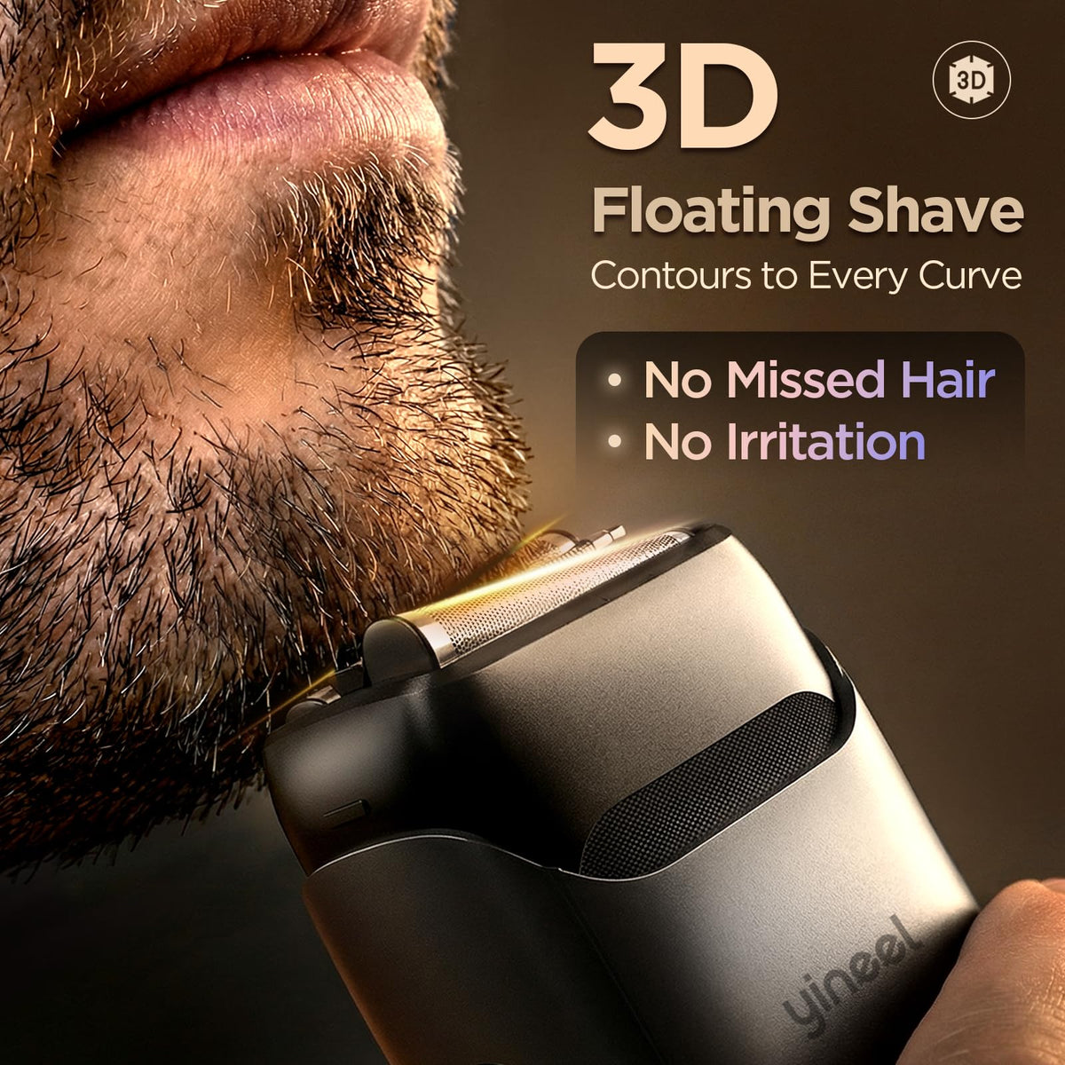 Portable Mini Electric Foil Shaver with Case E148465