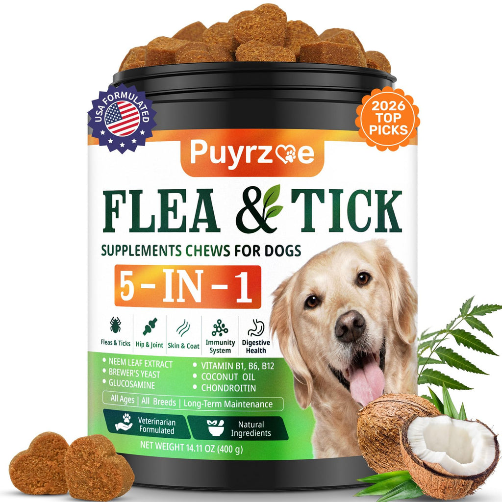 Flea and Tick Prevention for Dogs Chew F249