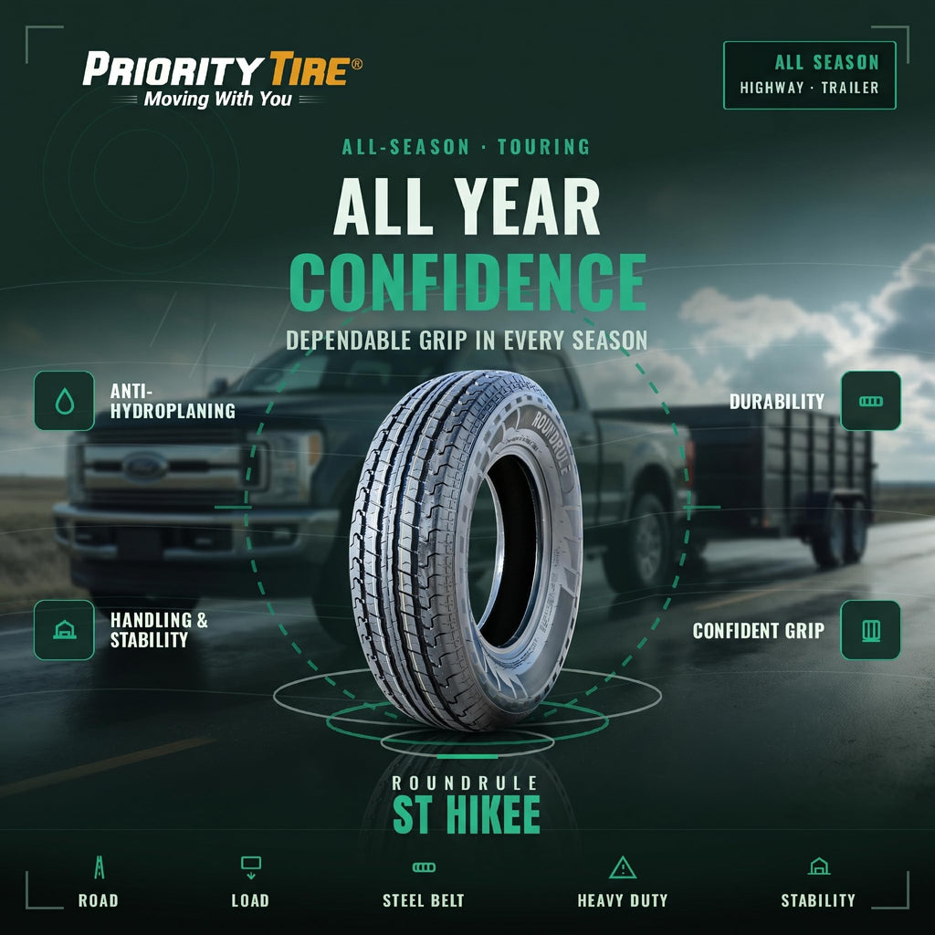 ST205/75R15 All Season 8 Ply Semi-Steel Tire O9119