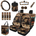 15 Pcs Car Seat Cover Set K62362