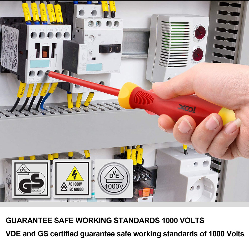 1000V Insulated 8-Piece Screwdriver Set Y188448