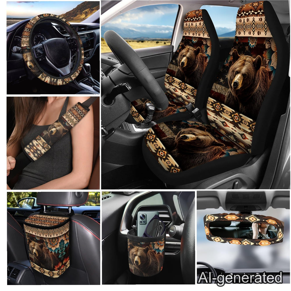 15 Pcs Car Seat Cover Set K62362