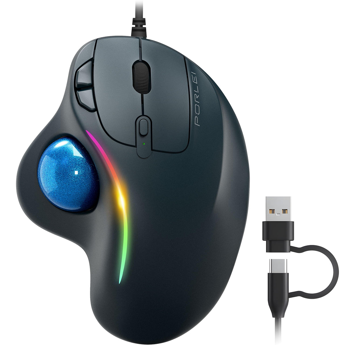 Ergonomic Trackball Mouse C1424