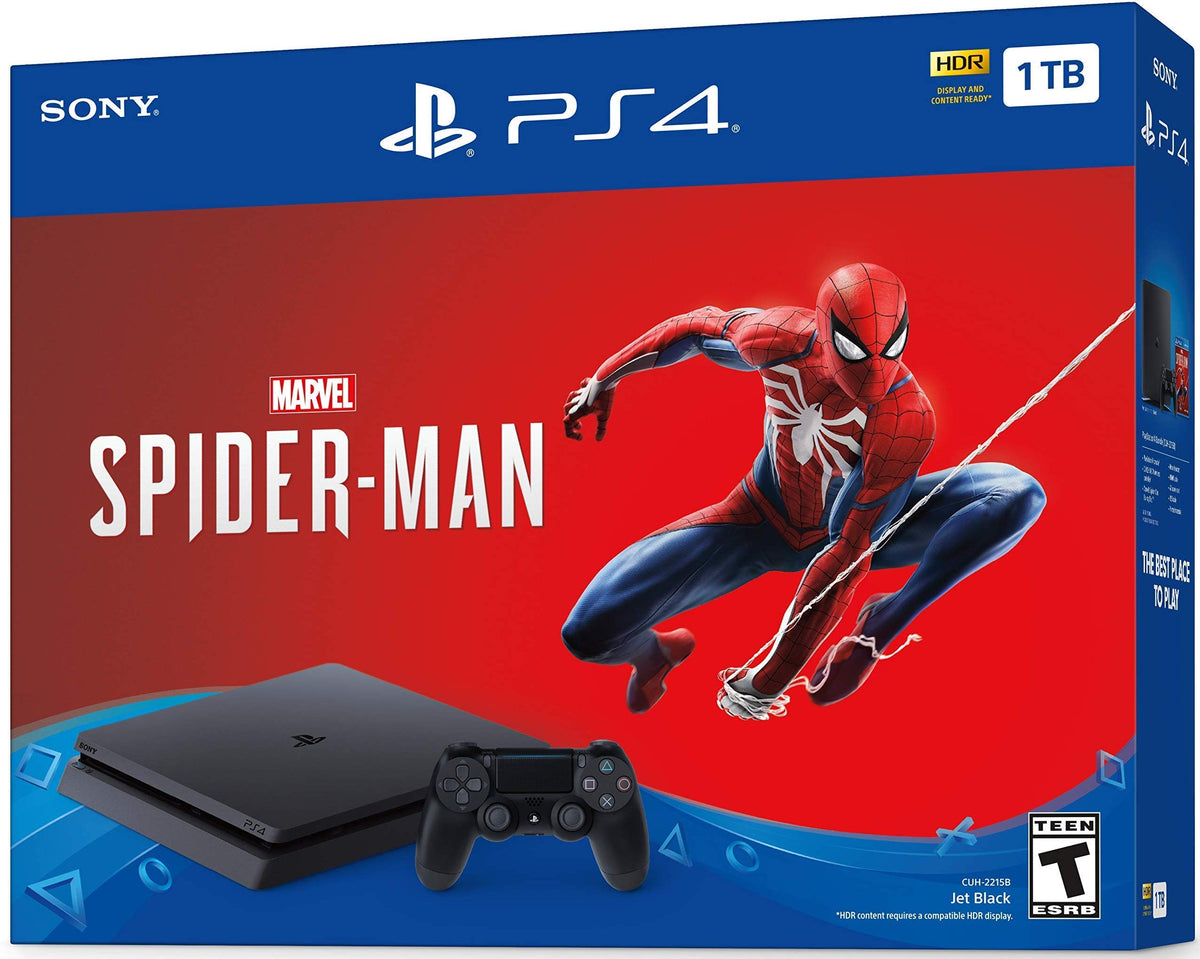 Playstation 4 Slim 1TB SSD Console with Wireless Controller T9848