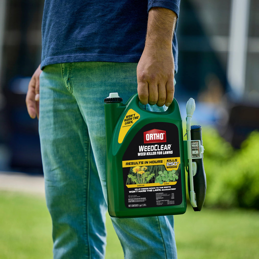 Ortho WeedClear Weed Killer for Lawns with Comfort Wand, 1 gal. B7293