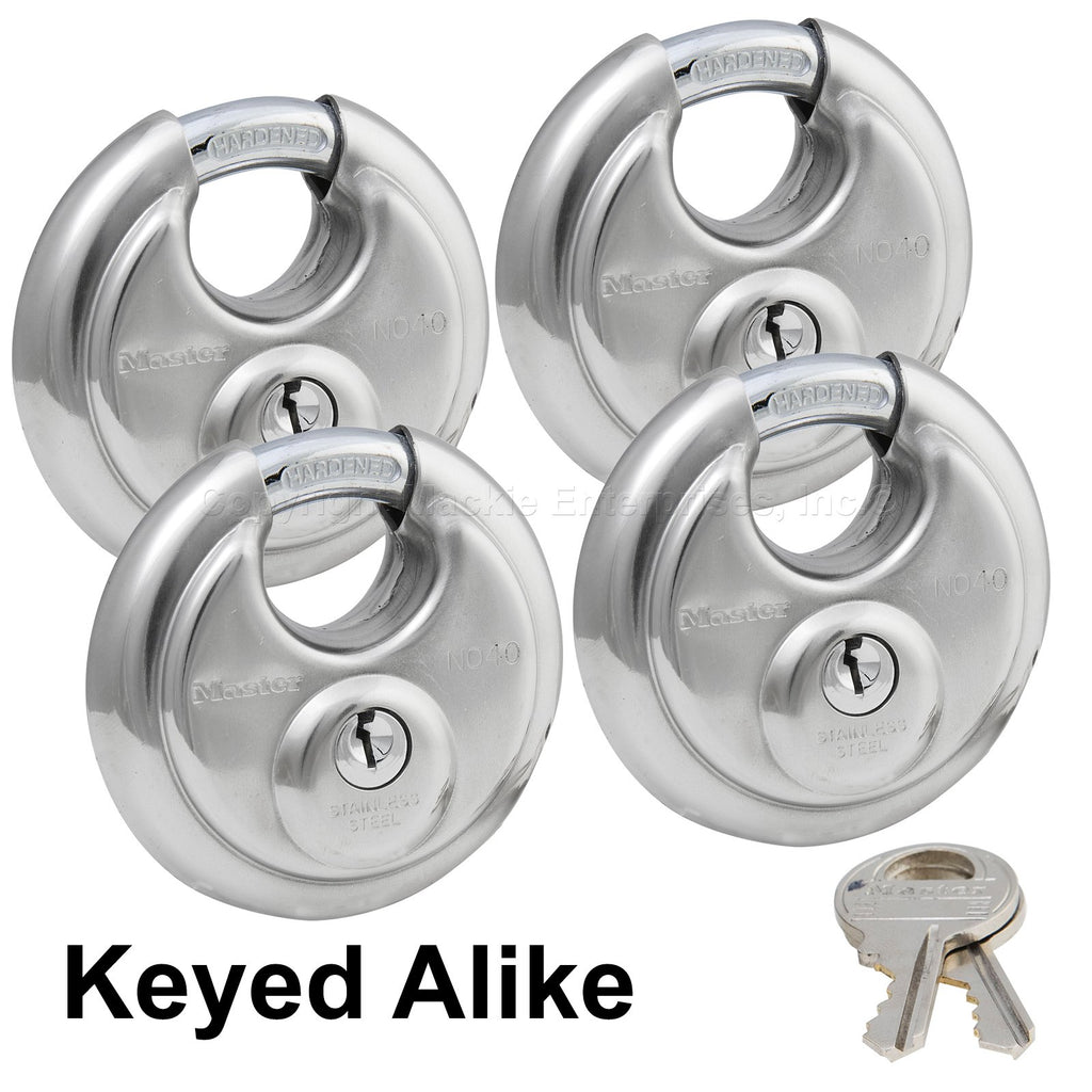 Stainless Steel Keyed Alike Padlocks P598