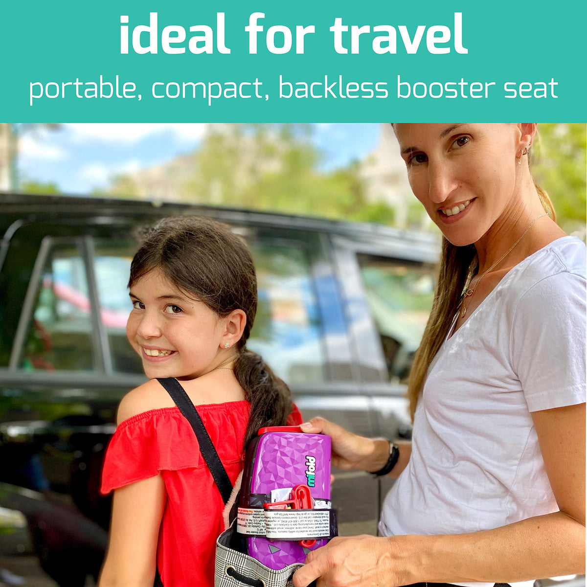 Backless Booster Seat with Carry Bag A6462